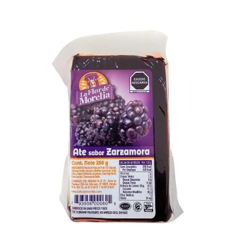 Ate de Zarzamora 250 gr La Flor de Morelia
